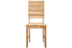 Sedia legno massello di rovere nodato VERTO