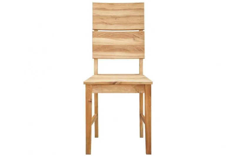 Sedia legno massello di rovere nodato VERTO