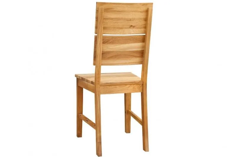 Sedia legno massello di rovere nodato VERTO