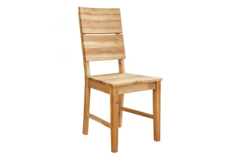 Sedia legno massello di rovere nodato VERTO