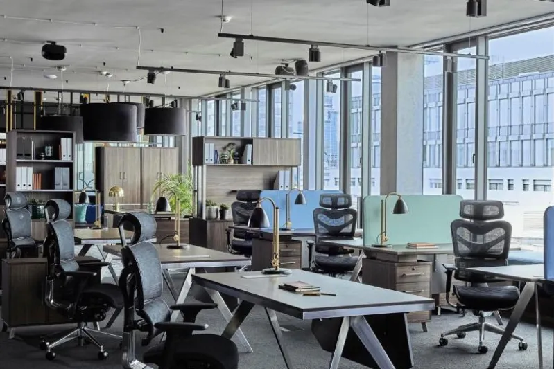 Sedia per ufficio ergonomica Ergo 700 Nero