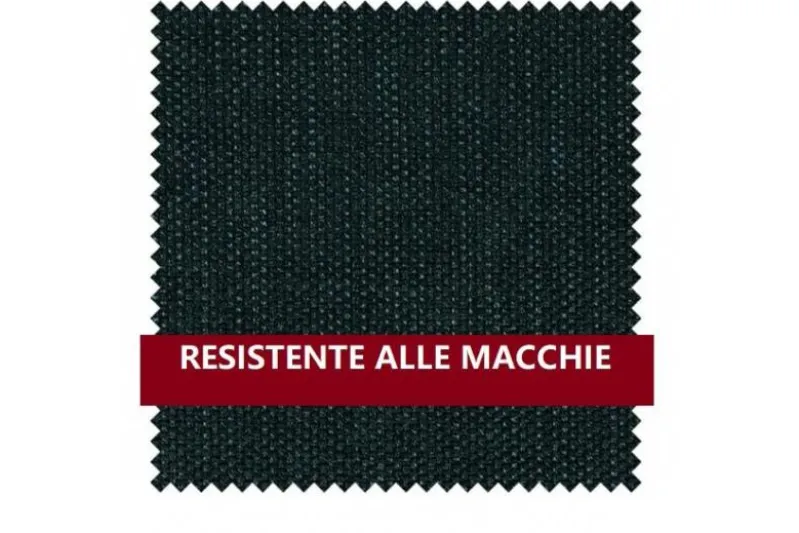 Sedia poltroncina imbottita verde OLBIA