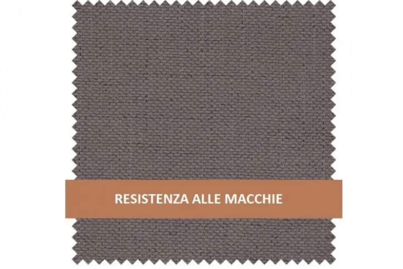 Sedia rovere massello con seduta grafite imbottita LEON