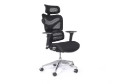 Seduta ergonomica da ufficio Ergo 600 Nero