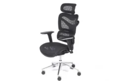 Seduta ergonomica da ufficio Ergo 600 Nero