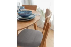 Set 4 sedie da pranzo rovere massello