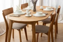Set 6 sedie in rovere LEON