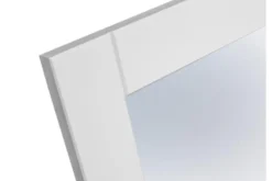 Specchiera shabby chic pino massello bianco