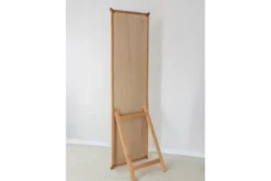 Specchio da terra moderno legno massello di rovere naturale