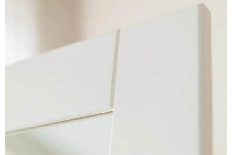 Specchio da terra pino massello bianco shabby chic