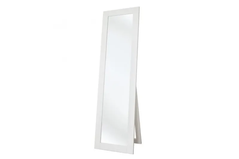 Specchio da terra pino massello bianco shabby chic