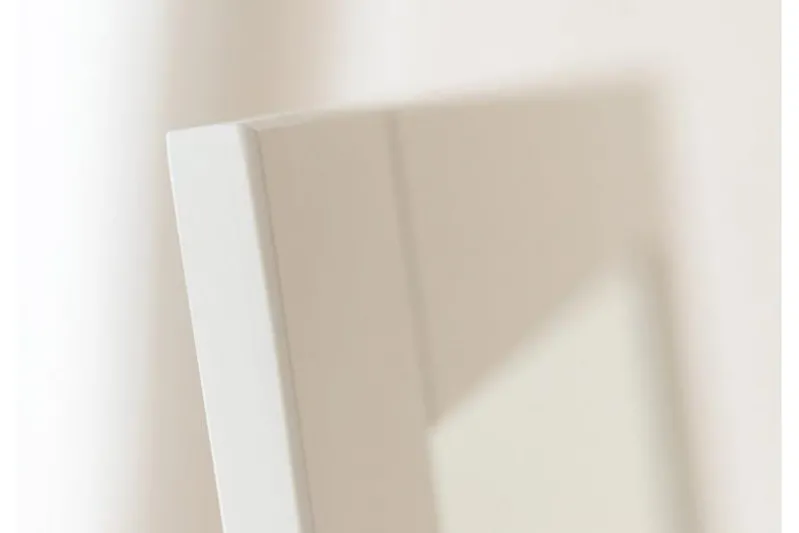 Specchio da terra pino massello bianco shabby chic