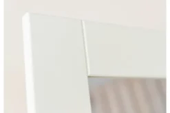 Specchio da terra pino massello bianco shabby chic