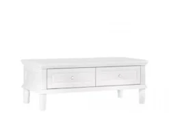 Tavolino basso salotto stile provenzale Princess 820 colore Bianco