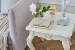 Tavolino classico bianco avorio Bella 938