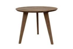Tavolino da salotto rotondo rovere tabacco 50 cm ORBETELLO