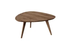 Tavolino rovere massello tabacco 95x96 cm Orbetello