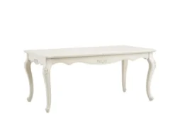 Tavolo classico avorio in legno allungabile 180x100 BELLA 932