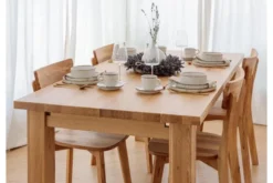 Tavolo da pranzo allungabile legno massello di rovere da 180x90 a 270x90 GROSSI