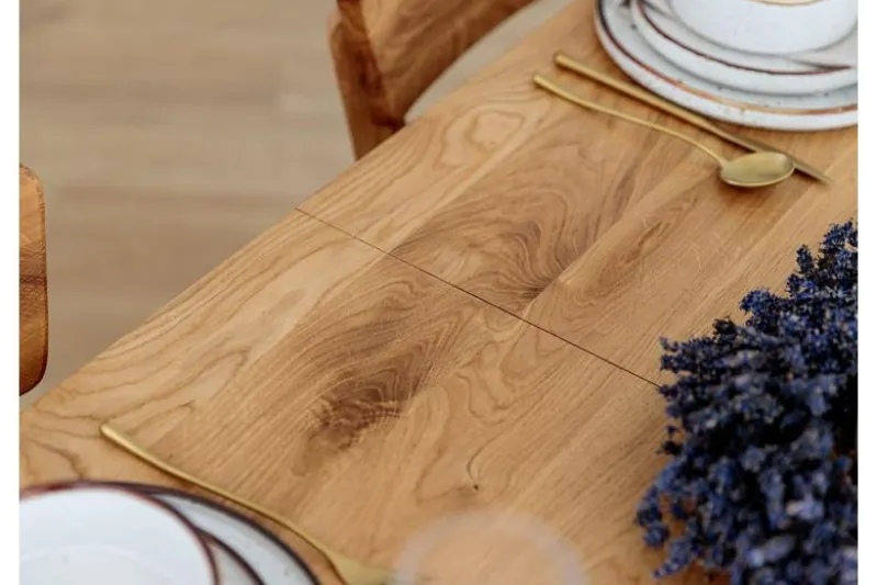 Tavolo da pranzo allungabile legno massello di rovere da 180x90 a 270x90 GROSSI