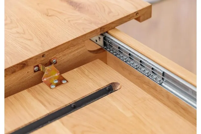 Tavolo da pranzo allungabile legno massello di rovere da 180x90 a 270x90 GROSSI