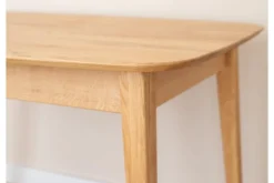 Tavolo da pranzo allungabile rettangolare in rovere massello da 120 a 165 cm Orbetello