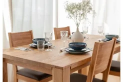 Tavolo legno massello di rovere naturale 90x140 GAIA