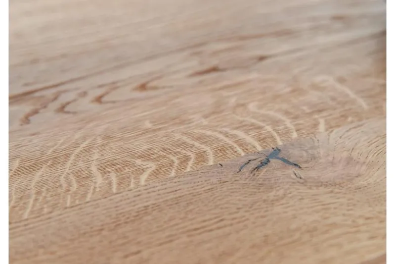 Tavolo legno massello di rovere naturale 90x180 GAIA