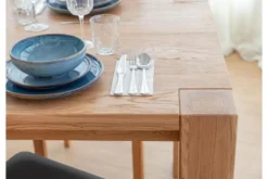 Tavolo legno massello di rovere naturale 140x90 SIENA