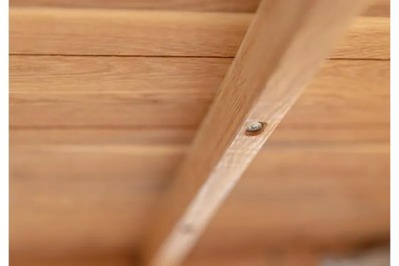 Tavolo legno massello di rovere scortecciato 90x180 SIENA