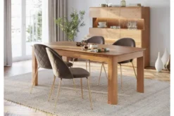 Tavolo 6 persone rettangolare rovere massello oliato 180 x 100