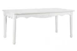 Tavolo provenzale allungabile in legno bianco Princess 828