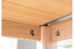 Tavolo rettangolare 10 posti rovere massello grezzo 100x220