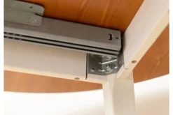 Tavolo rotondo allungabile pino massello bianco rovere 8/10 posti