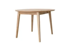Tavolo rovere massello naturale rotondo da 110 cm Orbetello