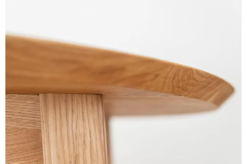 Tavolo rovere massello naturale rotondo da 110 cm Orbetello