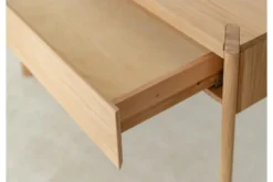 Toeletta moderna in rovere massello naturale oliato