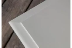 Toeletta shabby chic pino massello bianco