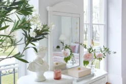 Toilette camera da letto con specchio Princess 806 colore Bianco