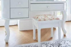 Toilette camera da letto con specchio Princess 806 colore Bianco