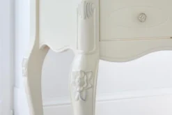 Toletta da trucco con specchio classica avorio BELLA 902A