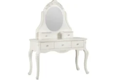 Toletta da trucco con specchio classica avorio BELLA 902A