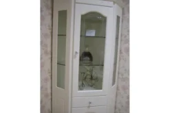 Vetrina ad angolo Princess 830 colore Bianco