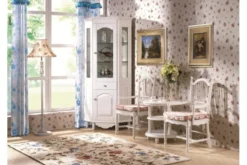 Vetrina ad angolo Princess 830 colore Bianco