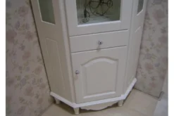Vetrina ad angolo Princess 830 colore Bianco