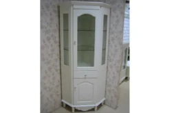 Vetrina ad angolo Princess 830 colore Bianco