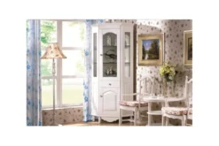 Vetrina ad angolo Princess 830 colore Bianco