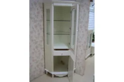 Vetrina ad angolo Princess 830 colore Bianco