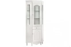 Vetrina ad angolo Princess 830 colore Bianco