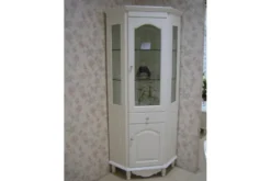 Vetrina ad angolo Princess 830 colore Bianco